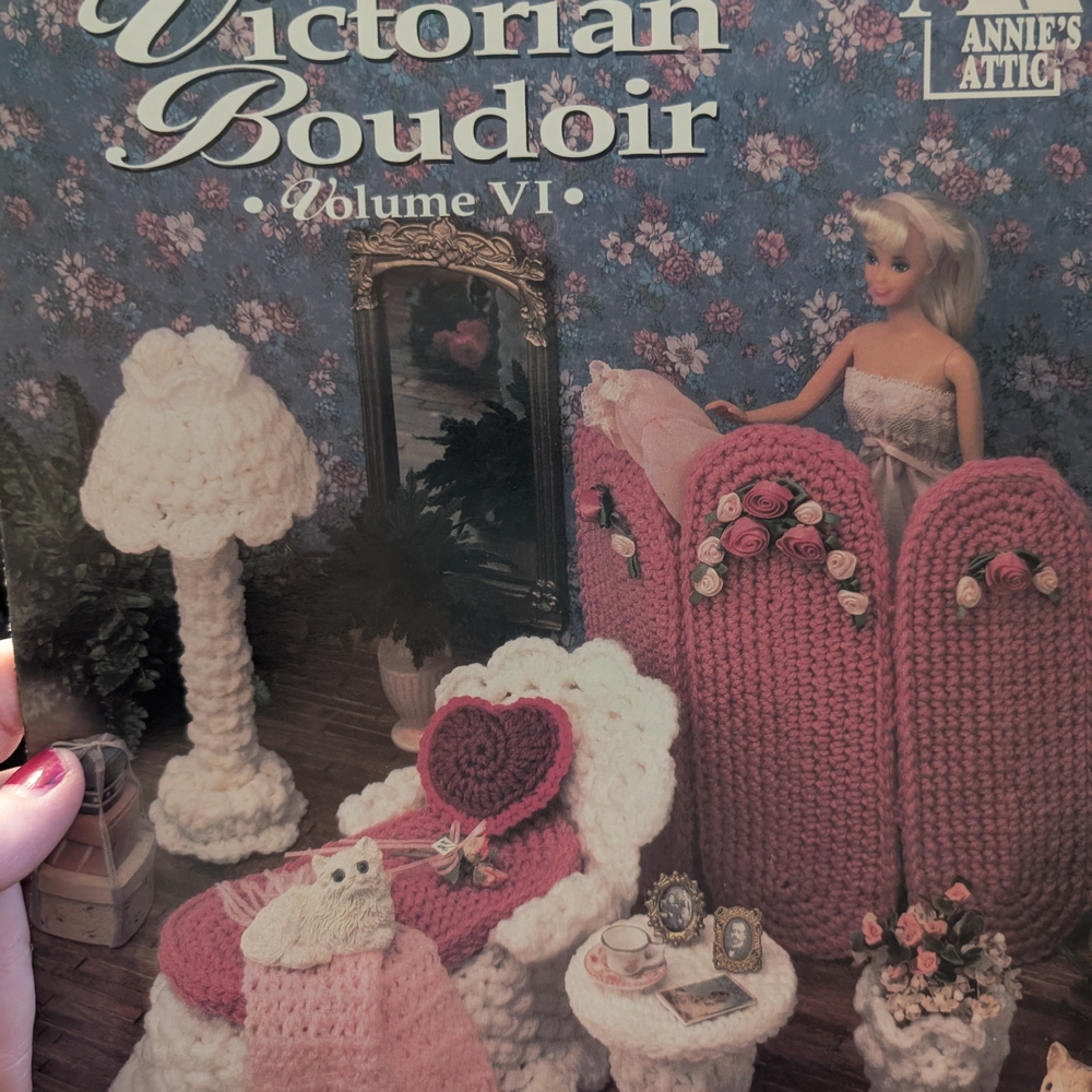 Victorian Boudoir Crochet Pattern Book